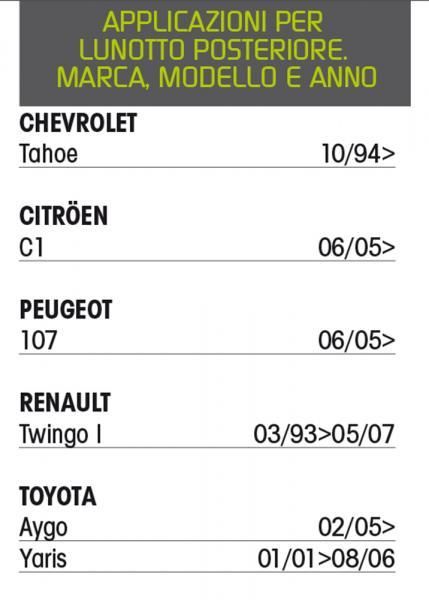 Cora Spazzola tergilunotto Tergiplus 505