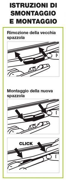 Cora Spazzola tergilunotto Tergiplus 505