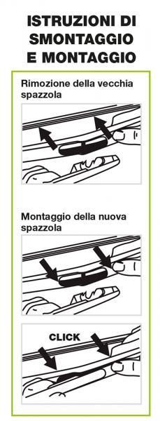 Cora Spazzola tergilunotto Tergiplus 506