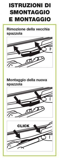 Cora Spazzola tergilunotto Tergiplus 519