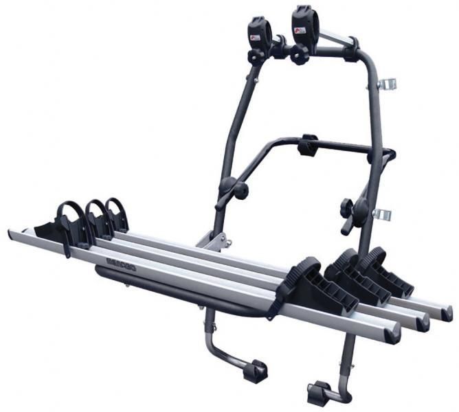 Menabo Stand Up Rear Bike Rack for 3 Bikes