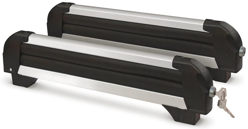 Menabo Iceberg Car Roof Ski Rack for 4 Pairs of Skis or 2 Snowboards