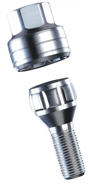 Cora Serie 4 bulloni antifurto per ruote modello HB