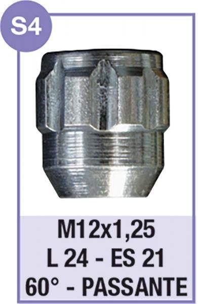 Tuercas de rueda antirrobo Cora Serie 4 modelo S4