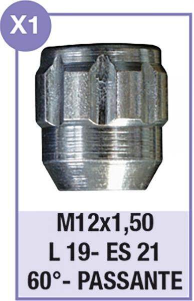 Tuercas de rueda antirrobo Cora Serie 4 modelo X1