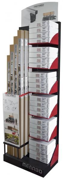 Menabo Professional modular roof rack display