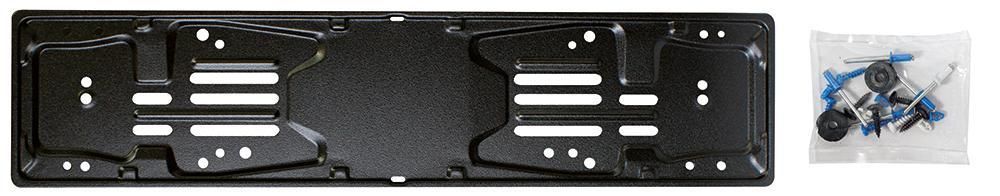 Cora Kennzeichenhalter aus Metall hinten mit Befestigungssatz