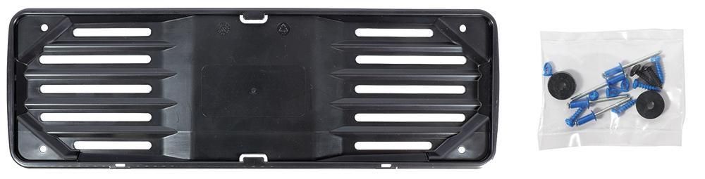 Cora Portatarga anteriore in plastica con kit fissaggio