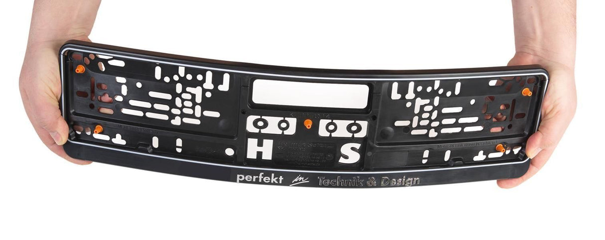 Cora Klipp Top 4 Anti-Vibration Openable License Plate Holder