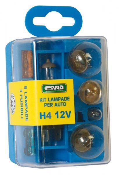 Cora Trousse lampadine 12V H4