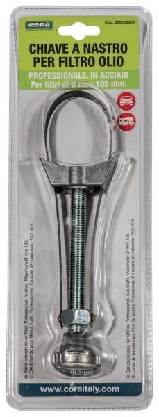 Llave de filtro de aceite ajustable Cora