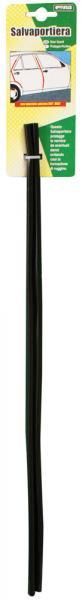 Protector de puerta Cora, adhesivo termofusible negro, 50 cm