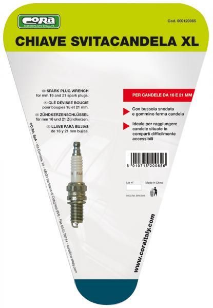 Cora Chiave svitacandele 16 mm lunga