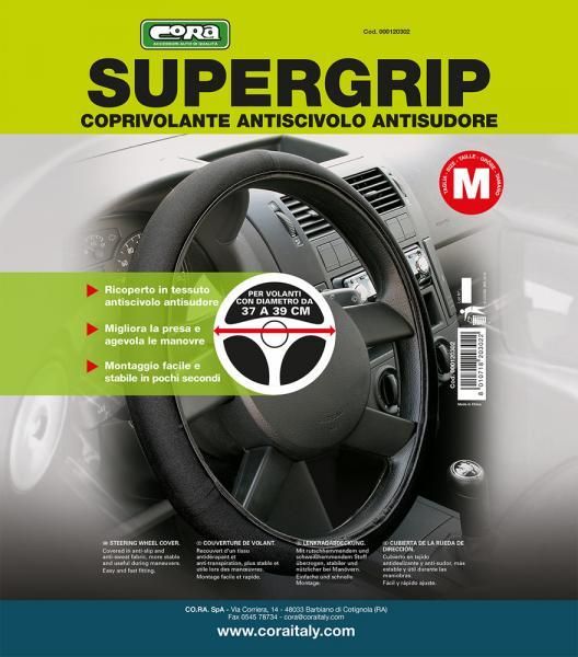 Cora Supergrip Steering Wheel Cover 37-39 cm