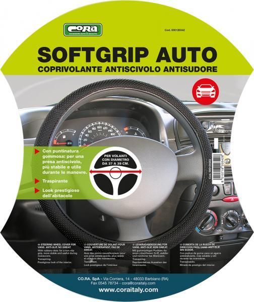 Cora Softgrip Autolenkradbezug