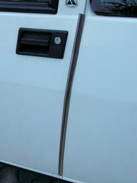 Cora Door Seal Black Hot Melt Stickers 65cm 50pcs