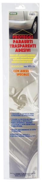 Parachoques adhesivo transparente Cora 47x3,9 cm