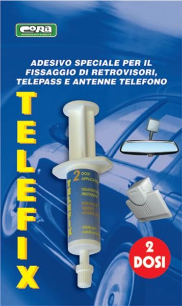 Cora Conf. 12 pz Telefix adesivo specchietti/telepass