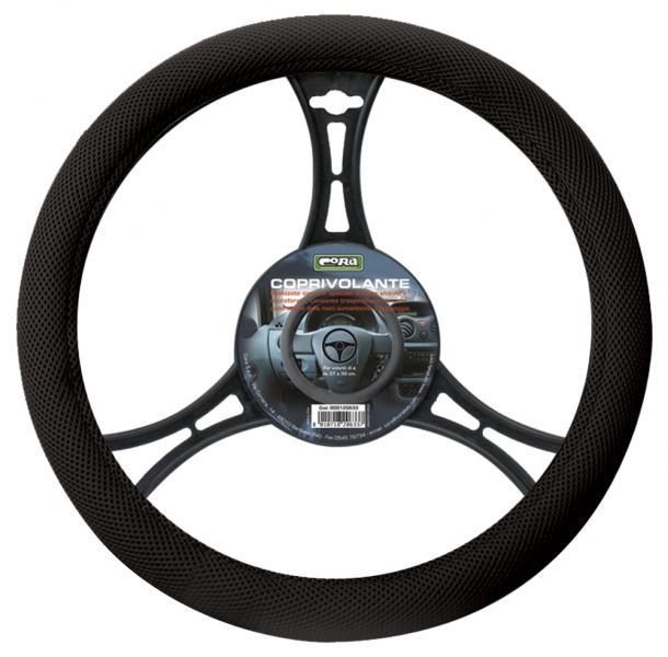 Cora Coprivolante in tessuto nero