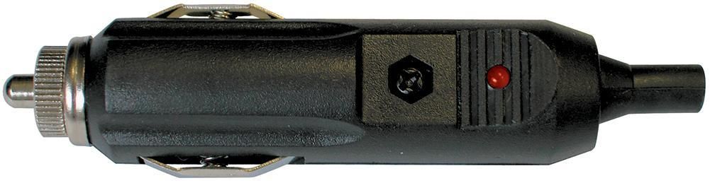 Enchufe para encendedor de cigarrillos Cora de 12/24 V con cable de 1 m