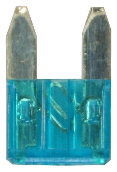 Fusibles de cuchilla micro Cora de 15 A, 100 unidades