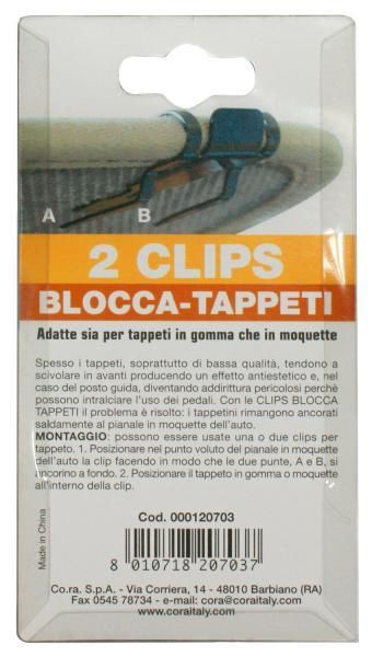 Pinzas para alfombras Cora Clips