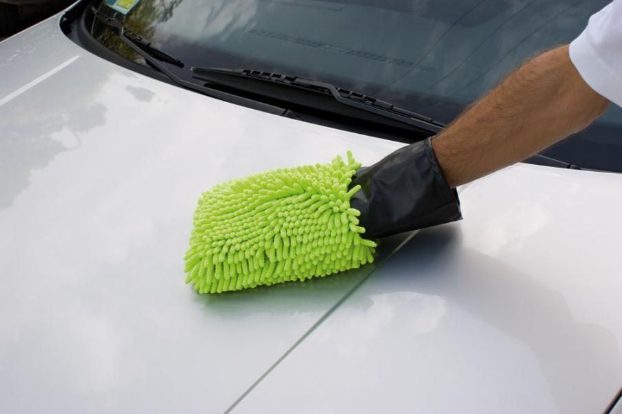 Cora Microfiber Confetti Washing Glove