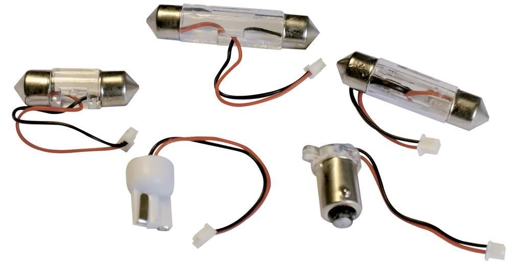 Luz de cortesía Cora 12 LEDs 60x20 mm