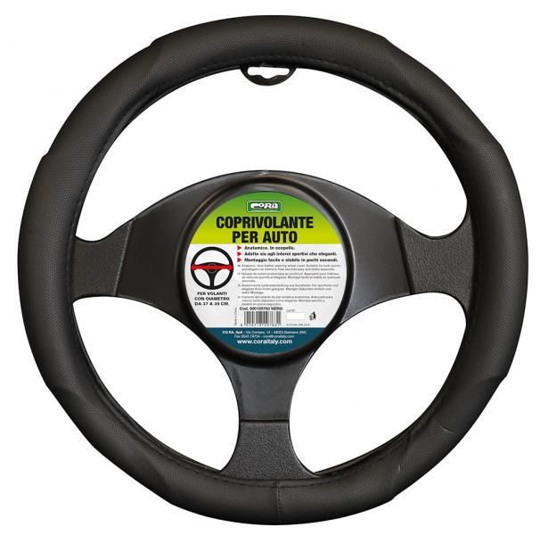 Cora Anatomical steering wheel cover in eco-leather
