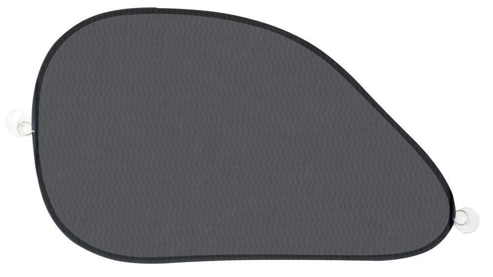 Cora Schwarze trapezförmige Seitensonnenschutzblenden 65x38cm