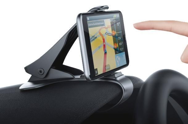 Cora Portacellulare da cruscotto Crocodile Clip