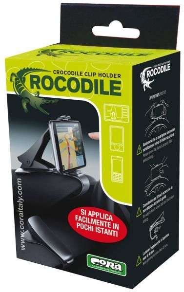 Cora Portacellulare da cruscotto Crocodile Clip