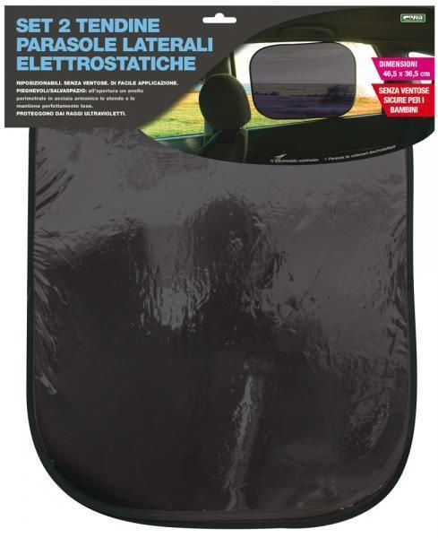 Cora elektrostatische Seitensonnenschutzblenden 46,5 x 36,5 cm