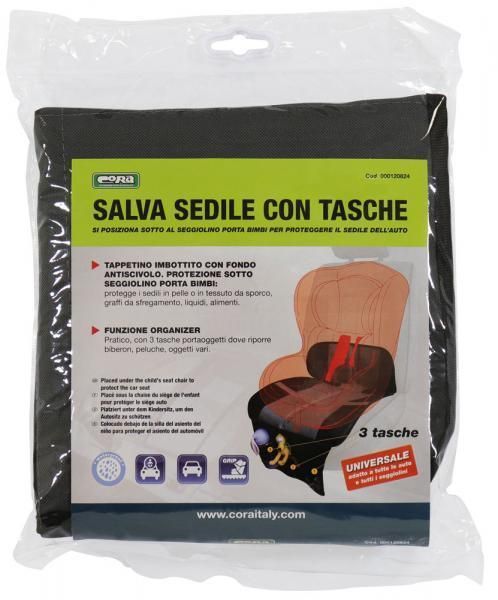 Cora Seat Saver for Child Seats with Storage Pocket