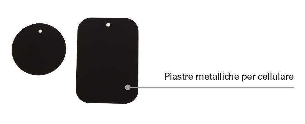 Cora Porta smartphone da vetro/cruscotto orientabile