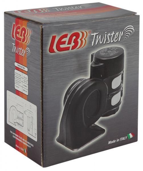 Bocina electroneumática monotono Cora de 12 V