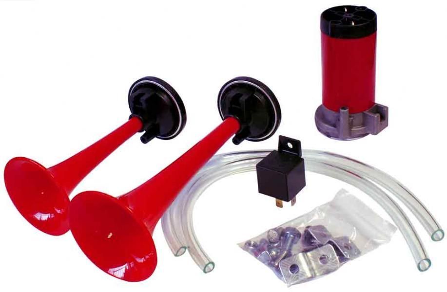 Bocina electroneumática de doble tono Elite PN/2PV de 12 V
