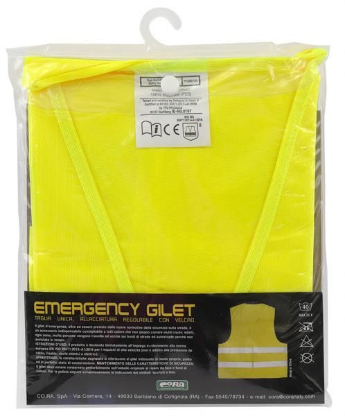 Cora approved high visibility vest