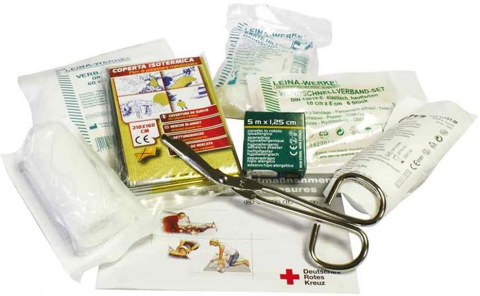 Cora Motorcycle First Aid Kit compliant with DIN 13167