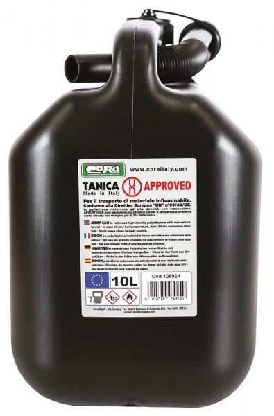 Cora 10 litre UN approved plastic canister