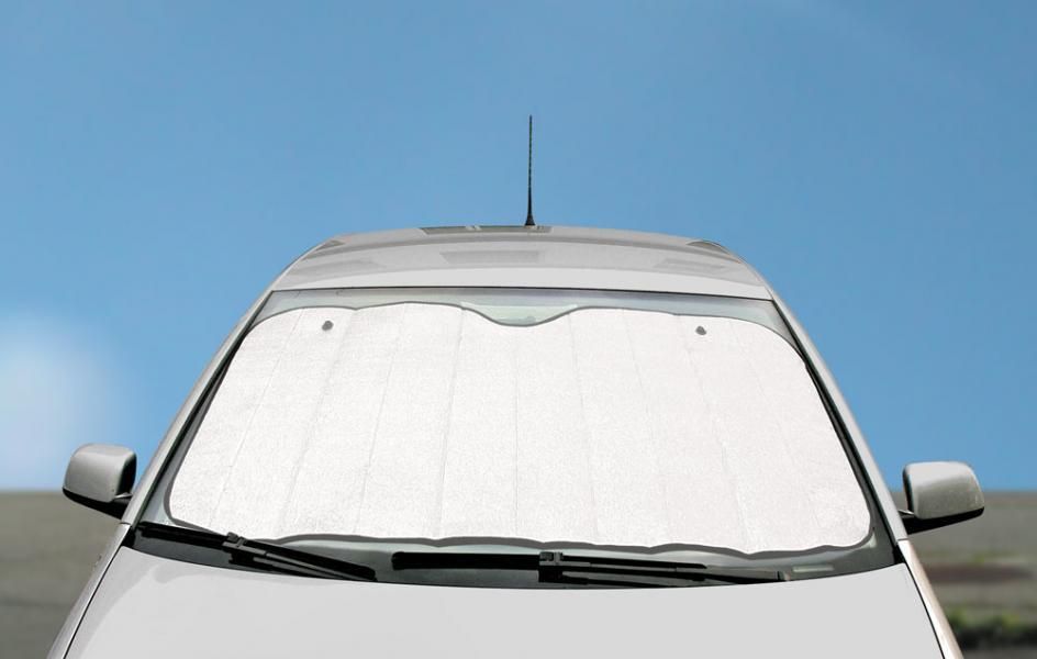 Parasol delantero para coche Cora Silver 130x60 cm