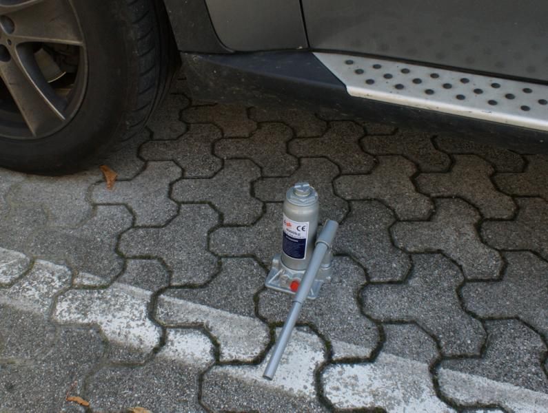 Cora Cric idraulico a bottiglia 40 q