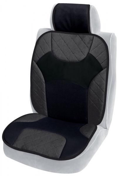 Cora Universal-Vordersitzbezug Jeans Tuning Grau/Schwarz