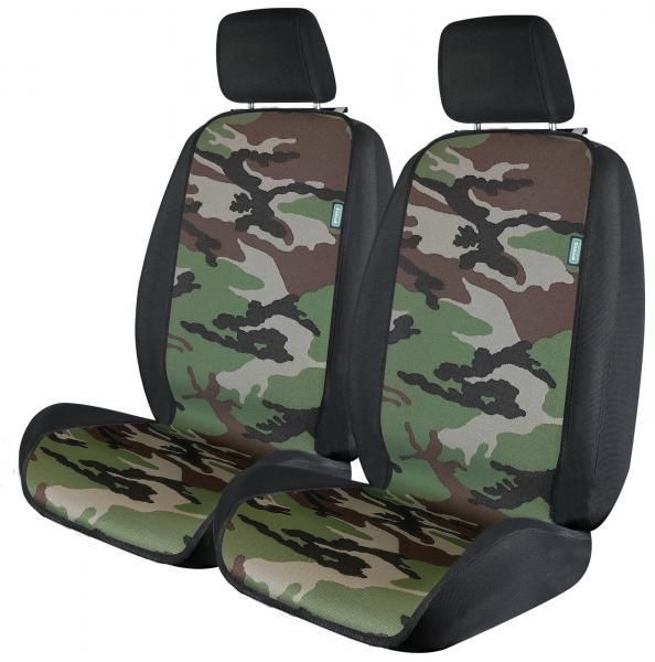 Cora Universal Front Seat Covers Tanga Doubleface Camouflage Deluxe/Textile Paper