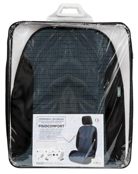 Cora Coprisedile anteriore universale Fisiocomfort tessuto Rigato avio