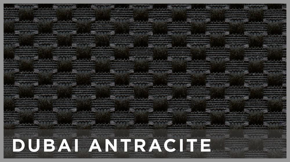 Cora Fisiocomfort Universal Front Seat Cover in Dubai Anthracite Fabric