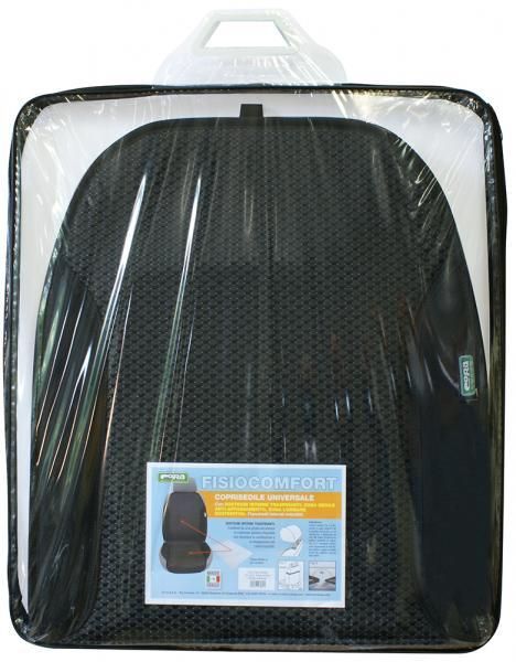 Cora Fisiocomfort Universal Front Seat Cover in Dubai Anthracite Fabric