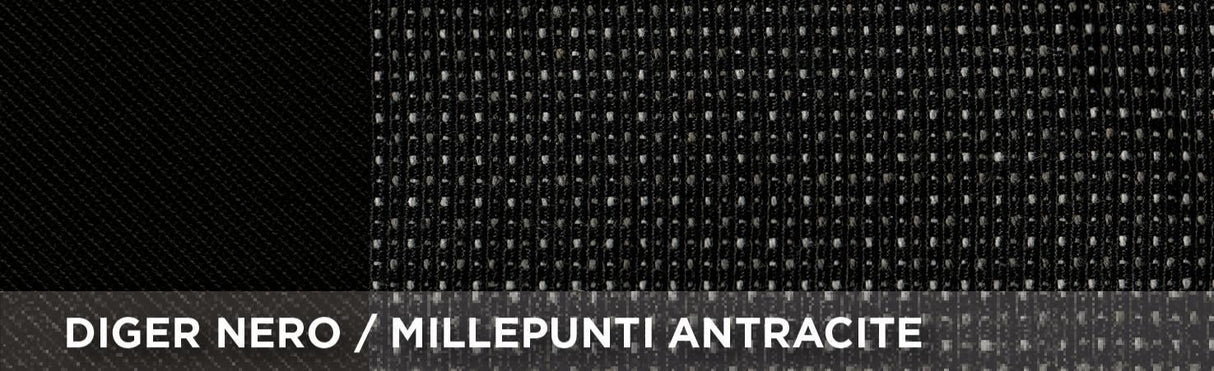 Cora Custom front seat covers CITROEN C3 16> anthracite millepunti