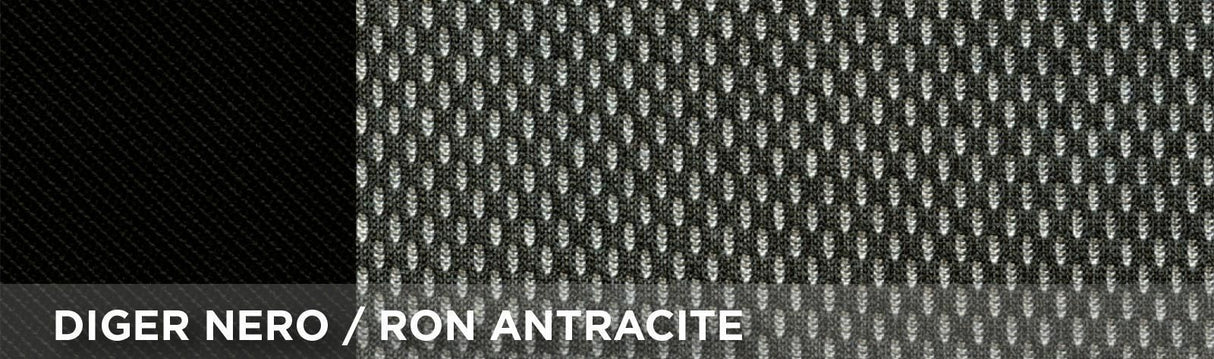 Cora Fast&Smart front seat covers, special size, anthracite/black cotton blend fabric