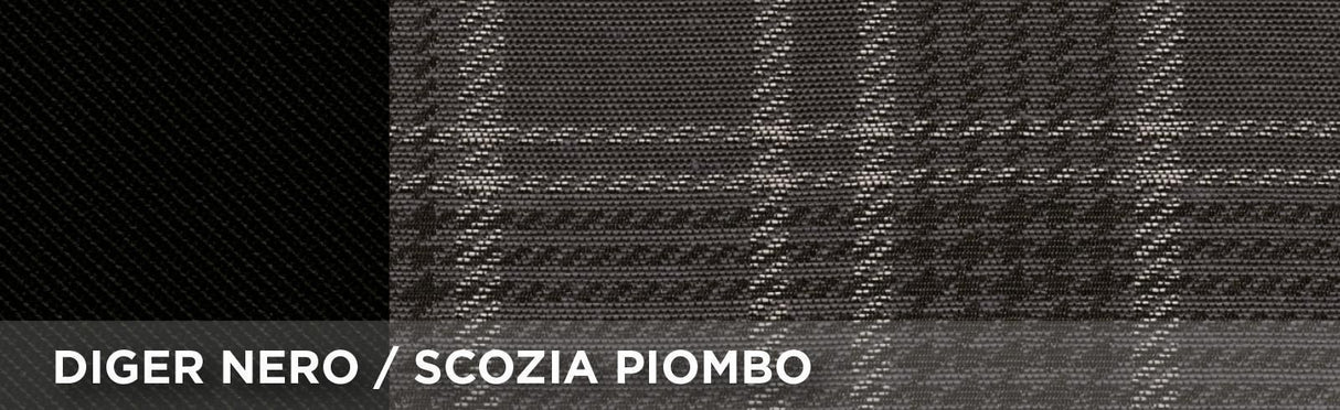 Cora Fast&Smart front seat covers, special size, lead-colored cotton blend fabric